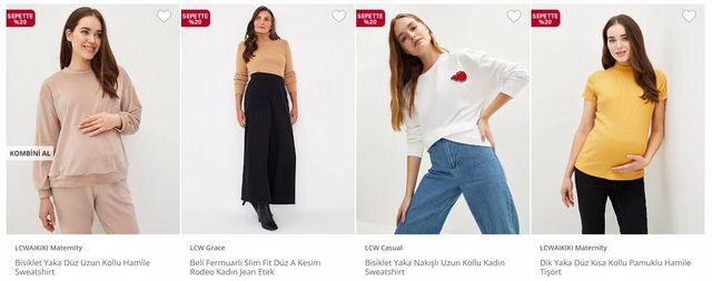 LC Waikiki tüm indirimlere ek sepette yüzde 20 indirim yaptı! LCW 16 Ekim 2022 fiyat listesi