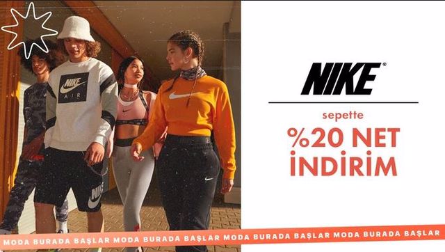 Nike’dan tüm indirimlere ek yüzde 20 indirim fırsatı! Nike 17 Ekim 2022 fiyat listesi