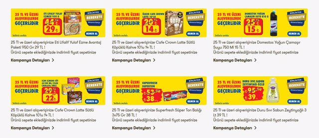 ŞOK market 25 TL ve üzeri alışverişe fiyatları indirdi! Şok market 22 Ekim 2022 fiyat listesi..