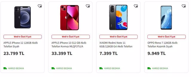 MediaMarkt seçili telefonlarda fiyatları indirdi! MediaMarkt 22 Ekim 2022 fiyat listesi