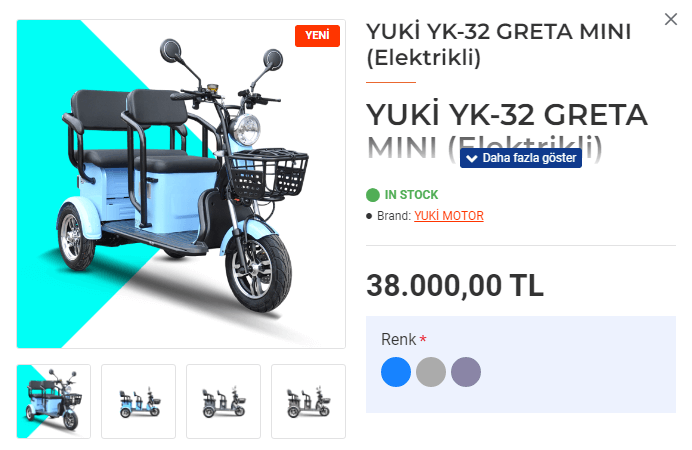 Yuki elektrikli Greta Mini ne kadar? İşte 22 Ekim 2022 fiyat listesi...