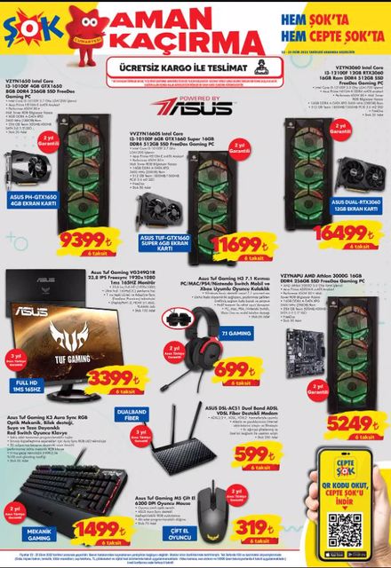 Gamerlar bu habere bayram edecek! En uygunları Şokta.. Şok 22 Ekim 2022 fiyat listesi