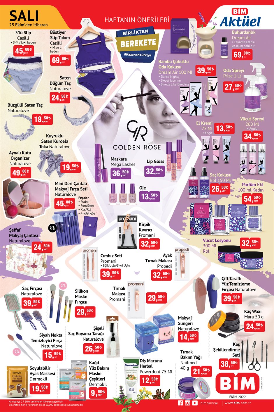 Bugün Bim’e o ürünler geldi! Yine ucuz alışverişe oraya koşacaksınız.. Bim 25 Ekim 2022 fiyat listesi