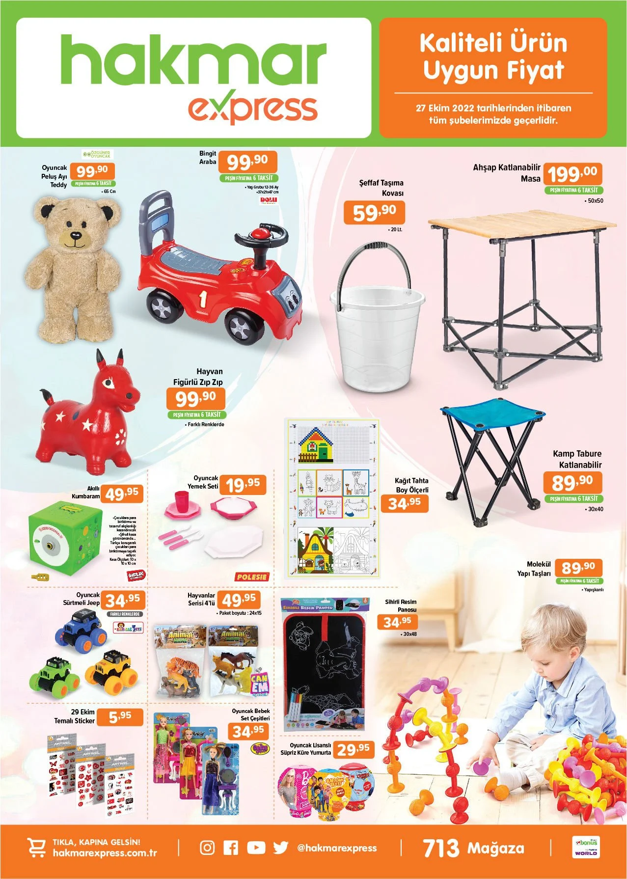 Hakmar aktüel ürünler kataloğu belli oldu! Bu hafta Hakmar da neler indirimde? İşte 27 Ekim 2022 fiyat listesi...