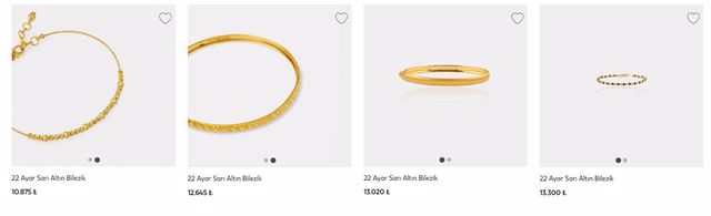 22 ayar altın bilezik kaç TL oldu? Atasay’da 22 ayar altın bilezik ne kadar? Atasay 26 Ekim 2022 fiyat listesi