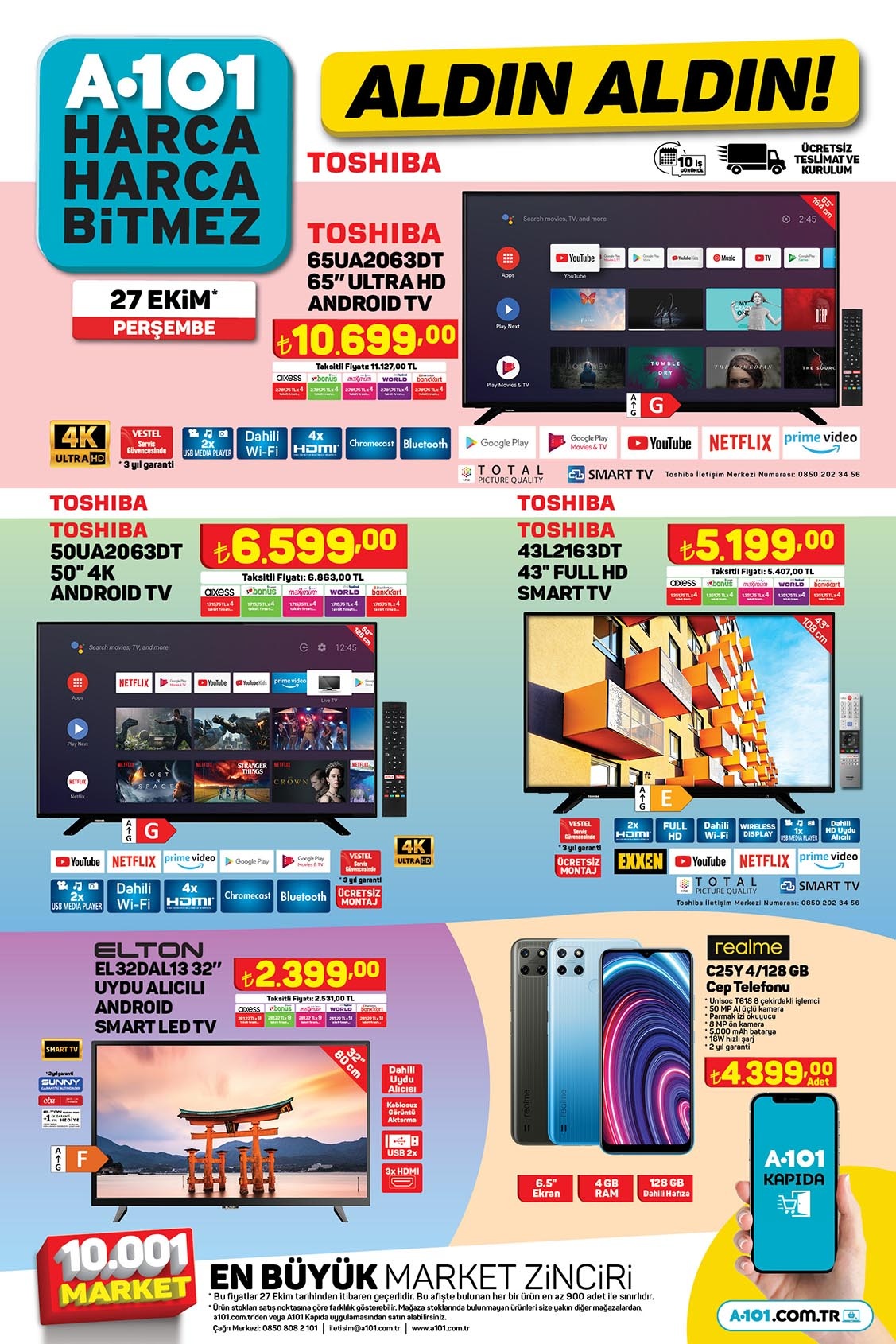 A101 aktüel ürünler bugün raflarda! A101 de karavan 89 bin TL, Stanley termos 299 TL! 27 Ekim 2022 fiyat listesi