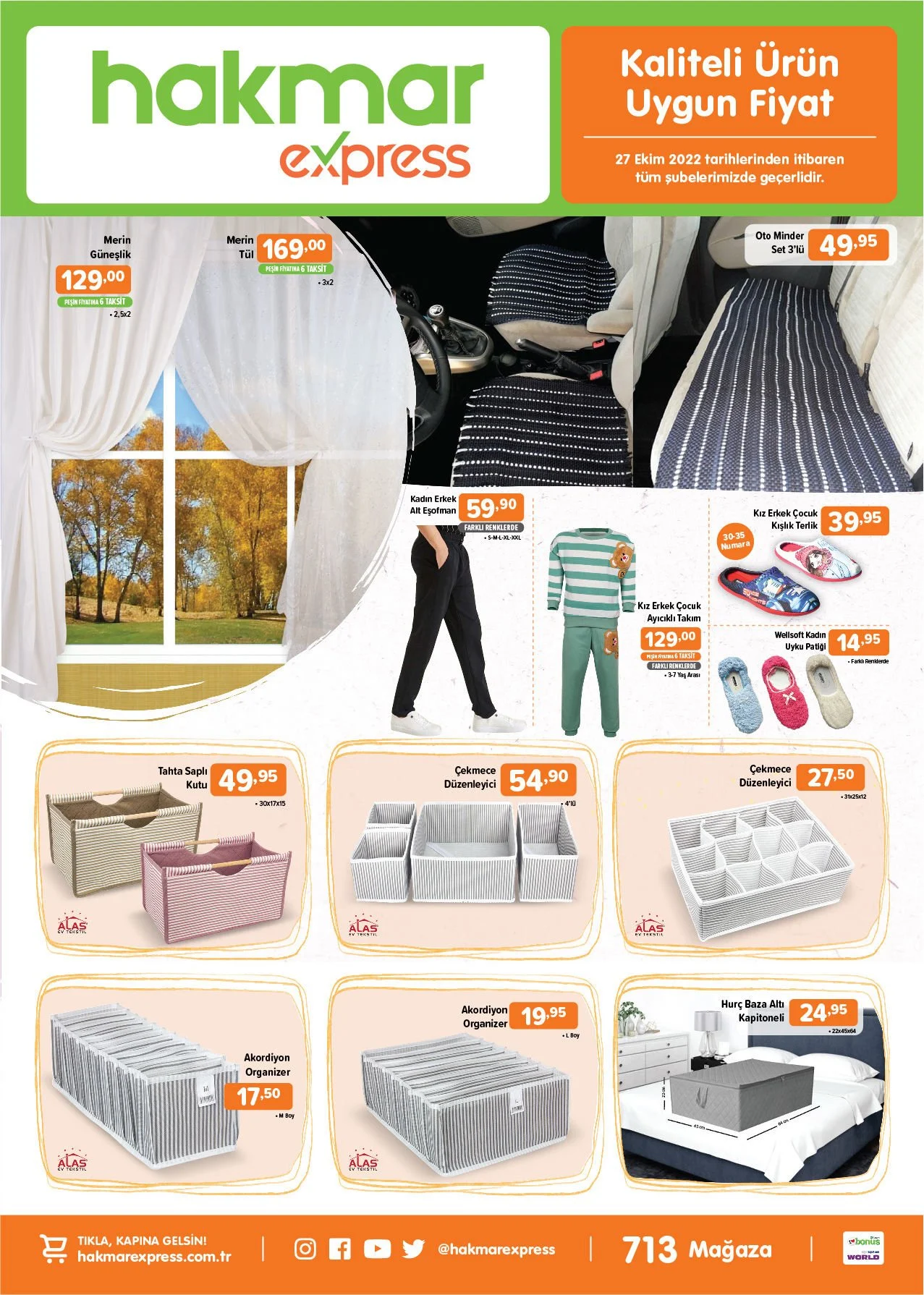 Hakmar aktüel ürünler kataloğunda o ürün 4 liraya kadar düştü! Sakın kaçırmayın! İşte 27 Ekim 2022 fiyat listesi