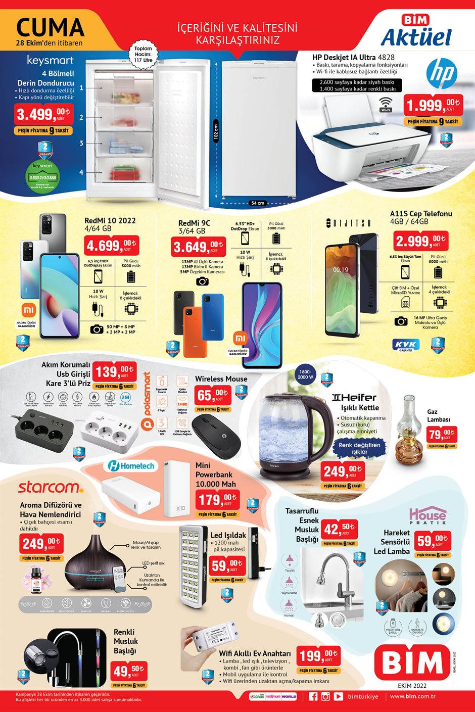 BİM de ilkokul, ortaokul ve lise tüm dersler kitabı satışta! BİM aktüel ürünler kataloğu 28 Ekim 2022