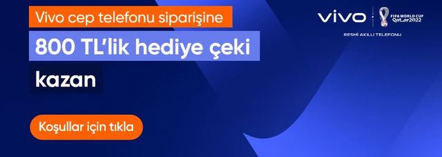 Vivo markasından cep telefonu alışverişinize 800 TL çek hediye! İşte kampanya koşulları..