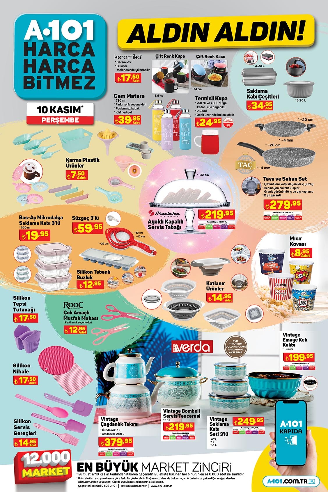 A101 de çılgın indirim! Ayçiçek yağı 35 TL, çay 31 TL, zeytinyağı 38 TL! A101 kataloğu 10 Kasım 2022 fiyat listesi...