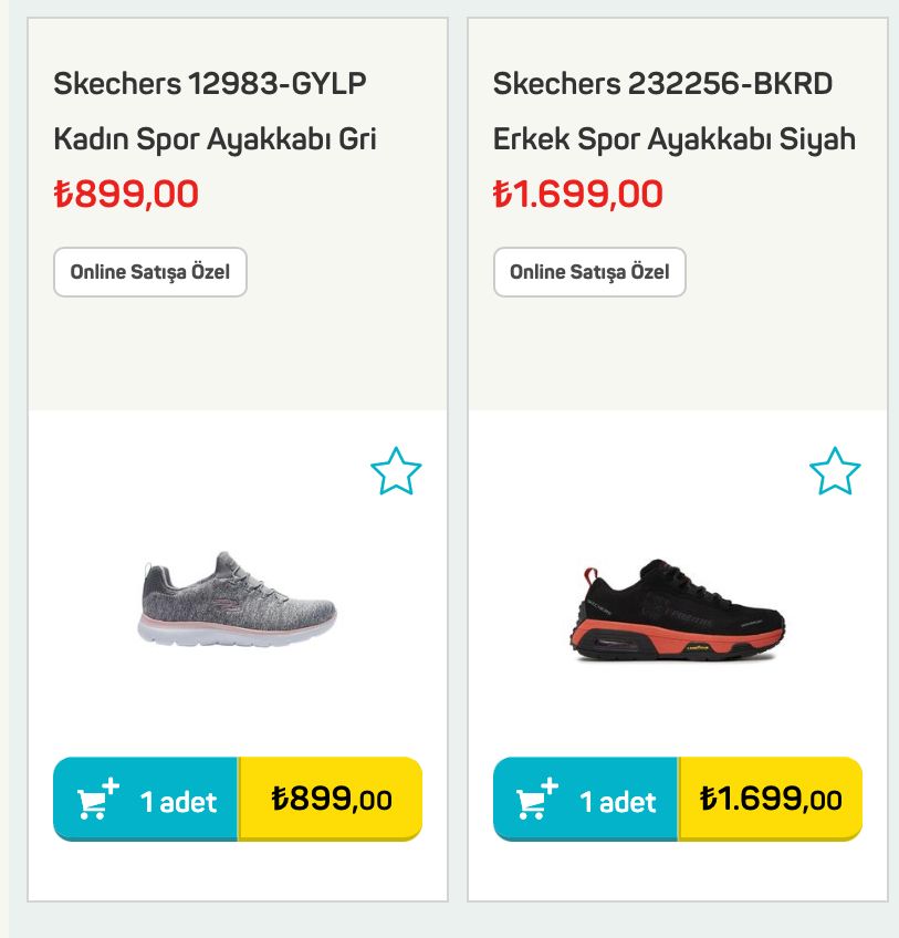 Skechers spor ayakkabılarda flaş indirim! 899 liraya düştü! A101 7 Kasım 2022 fiyat listesi…