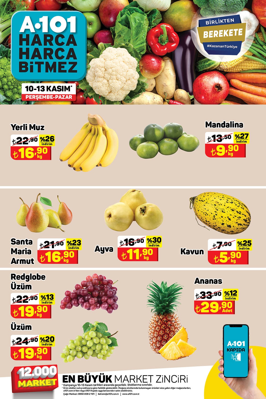 A101’de haftanın yıldızları 1 alana 1 bedava! Kağıt havluda şok fiyat! 12 Kasım 2022 fiyat listesi!