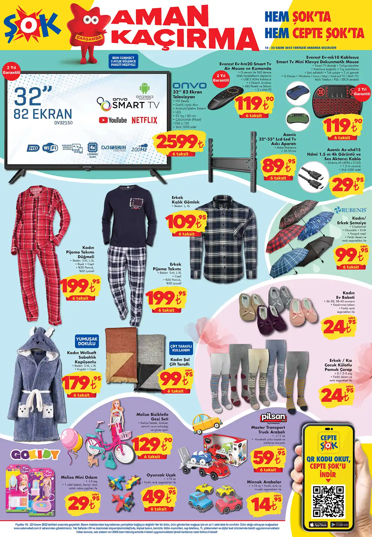 ŞOK Market kataloğunda yüzde 40 a varan indirim! Zeytinyağı 139 TL, Bulaşık tableti 187 TL! 16 Kasım 2022 fiyat listesi