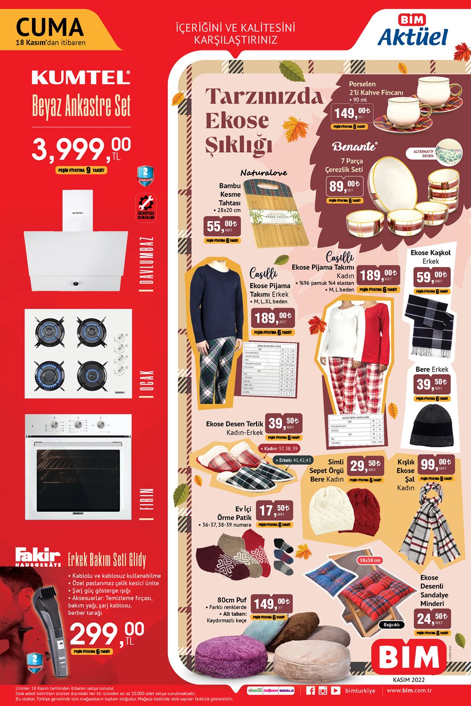 BİM in aktüel ürünler kataloğu satışa çıkıyor! PS4 oyun kolu, android TV, ankastre set! BİM 18 Kasım 2022 fiyat listesi