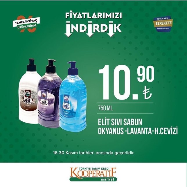 Tarım Kredi’de ayçiçek yağı fiyatı dibe vurdu! İşte 25 Kasım 2022 fiyat listesi…