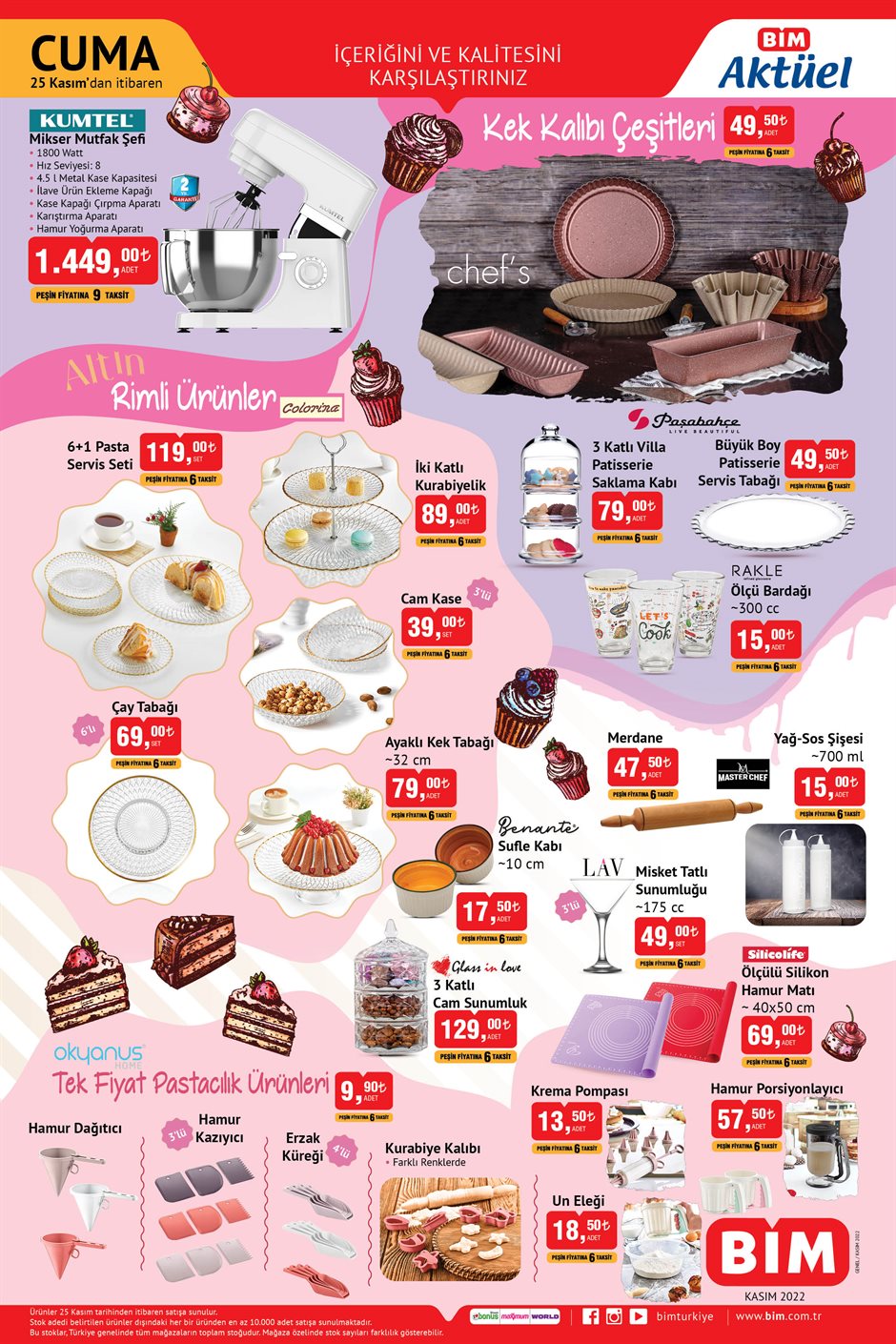 BİM’de bugün izdiham çıkacak! Tefal Wok tava 299 lira! İşte 25 Kasım 2022 fiyat listesi…