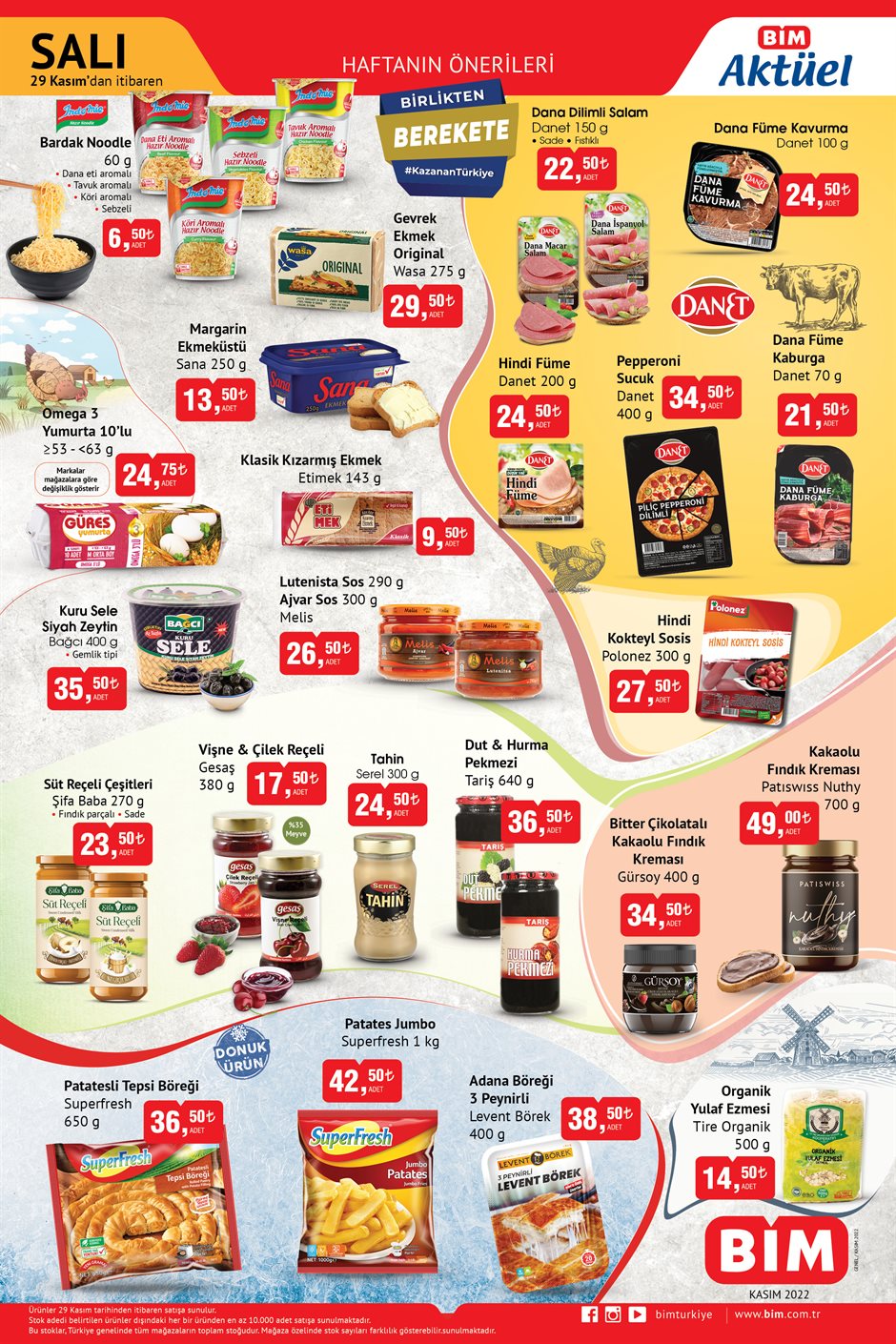 Bu indirimler stok yaptırır! BİM’de Fairy bulaşık deterjanı 49 lira! BİM 29 Kasım 2022 fiyat listesi…