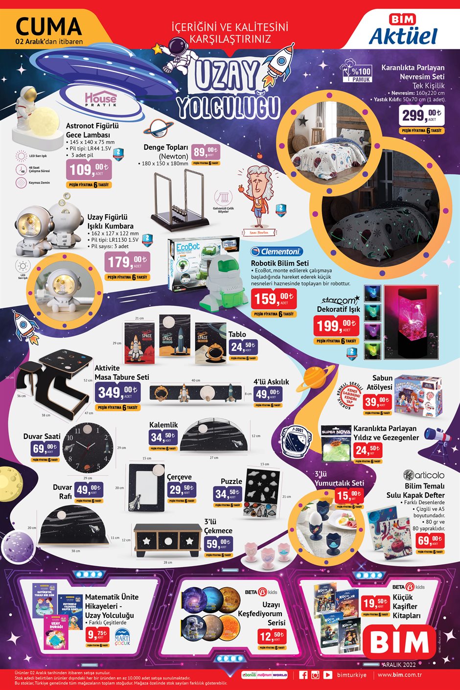 BİM de çamaşır kurutmalığı 249 TL, akıllı saat 149 TL, puzzle 34 TL! BİM aktüel kataloğu 2 Aralık 2022 fiyat listesi