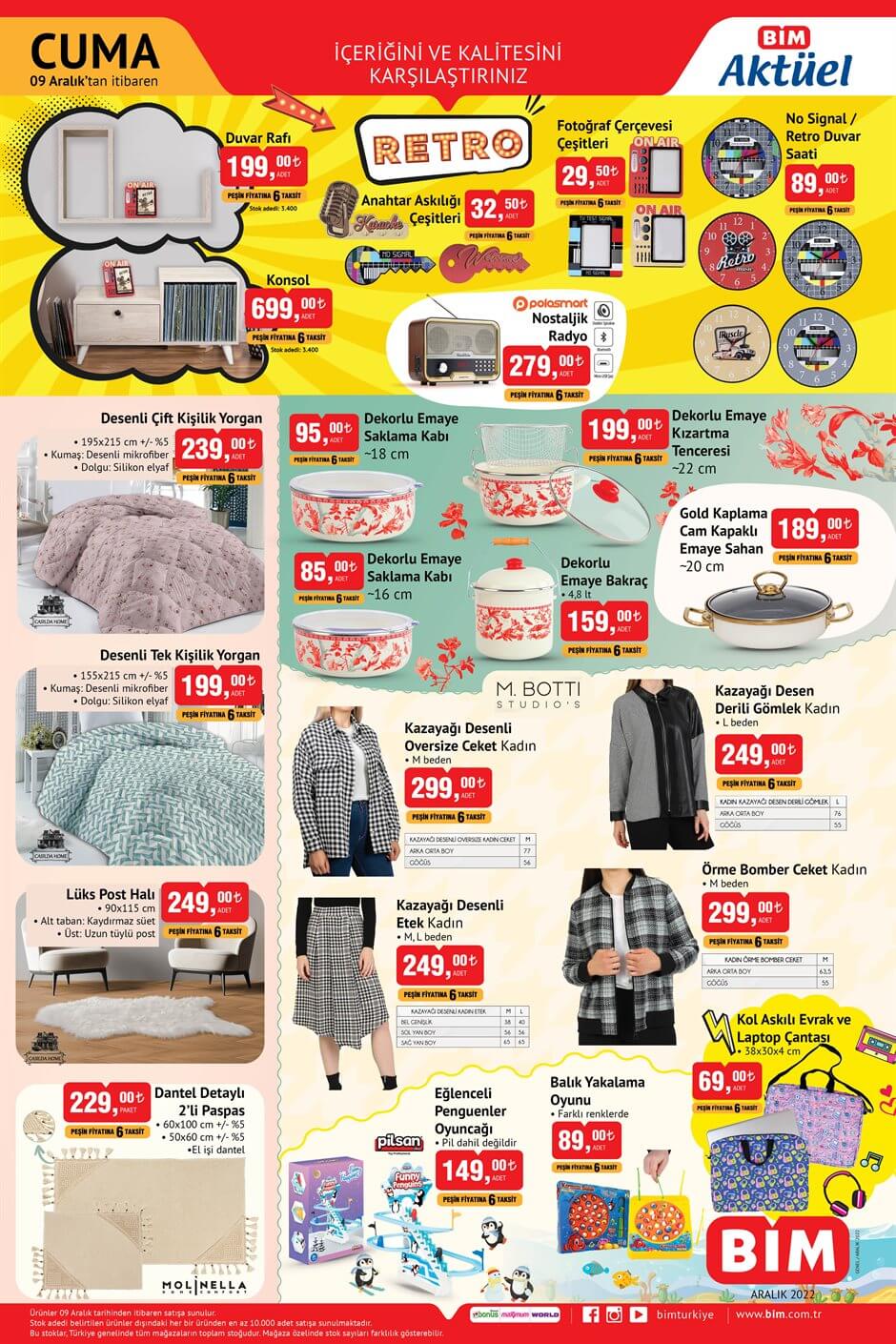 BİM Market te kablosuz masa üstü şarj 89 TL, meyve presi 399 TL! BİM aktüel kataloğu 9 Aralık 2022 fiyat listesi