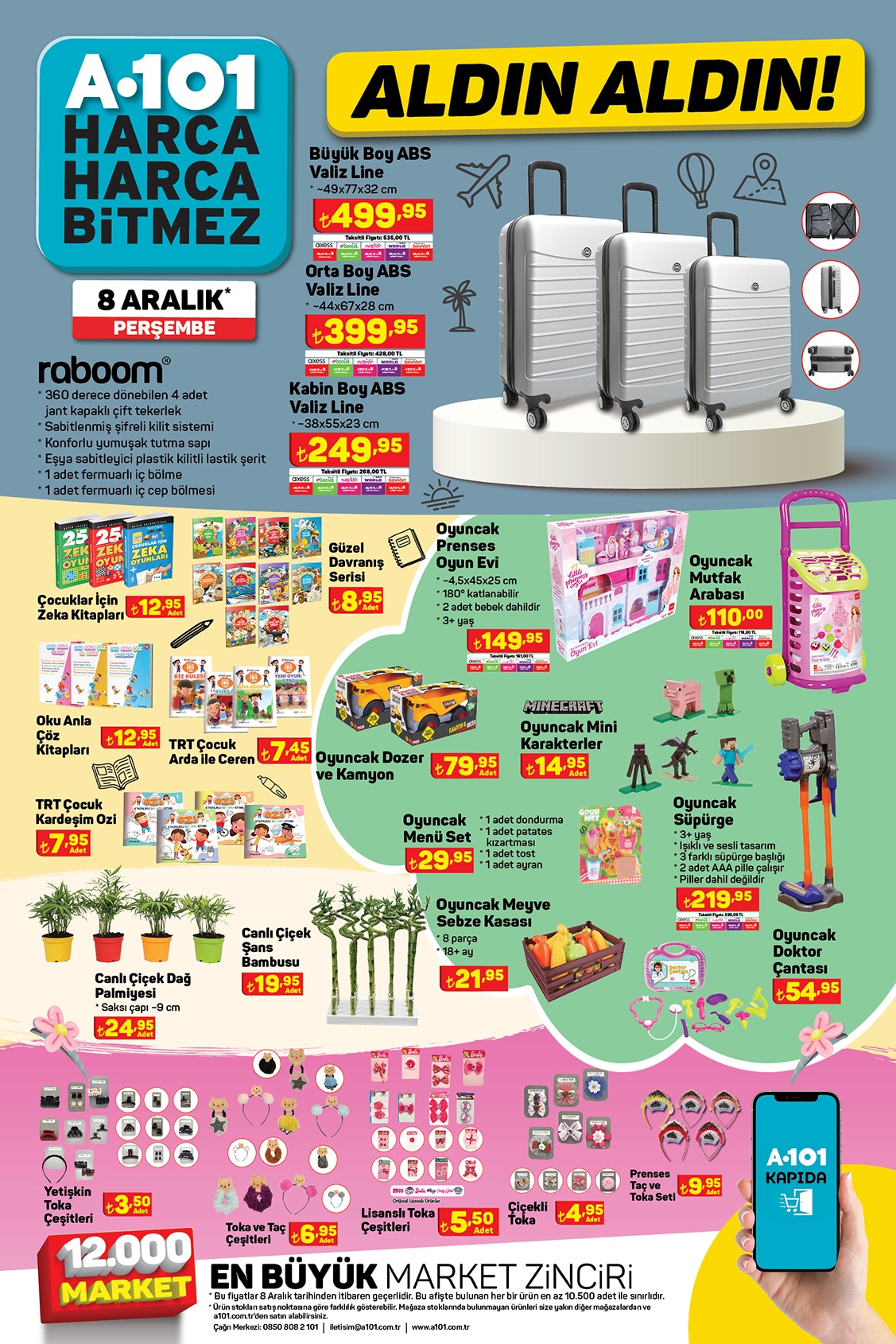 A101’de bu hafta çok başka! Çay makinesi 499 lira, blender seti 459 lira! İşte 8 Aralık 2022 fiyat listesi…