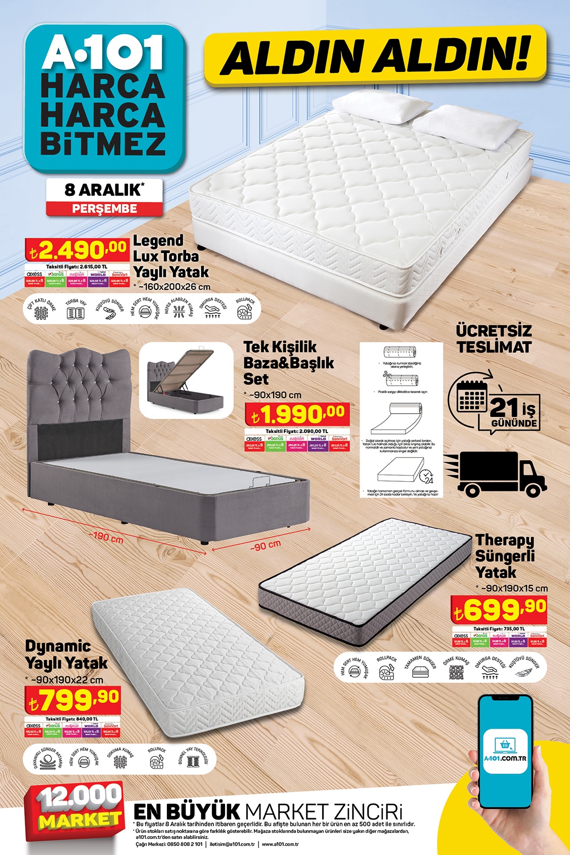 A101’de bu hafta çok başka! Çay makinesi 499 lira, blender seti 459 lira! İşte 8 Aralık 2022 fiyat listesi…