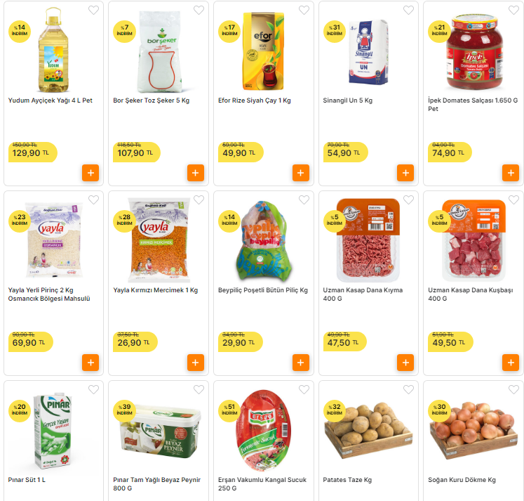 Migros Birlikten Berekete kampanyası! Sıvı yağ, çay, et ve sebzede yüzde 30 a varan indirim! 3 Aralık 2022 fiyat listesi