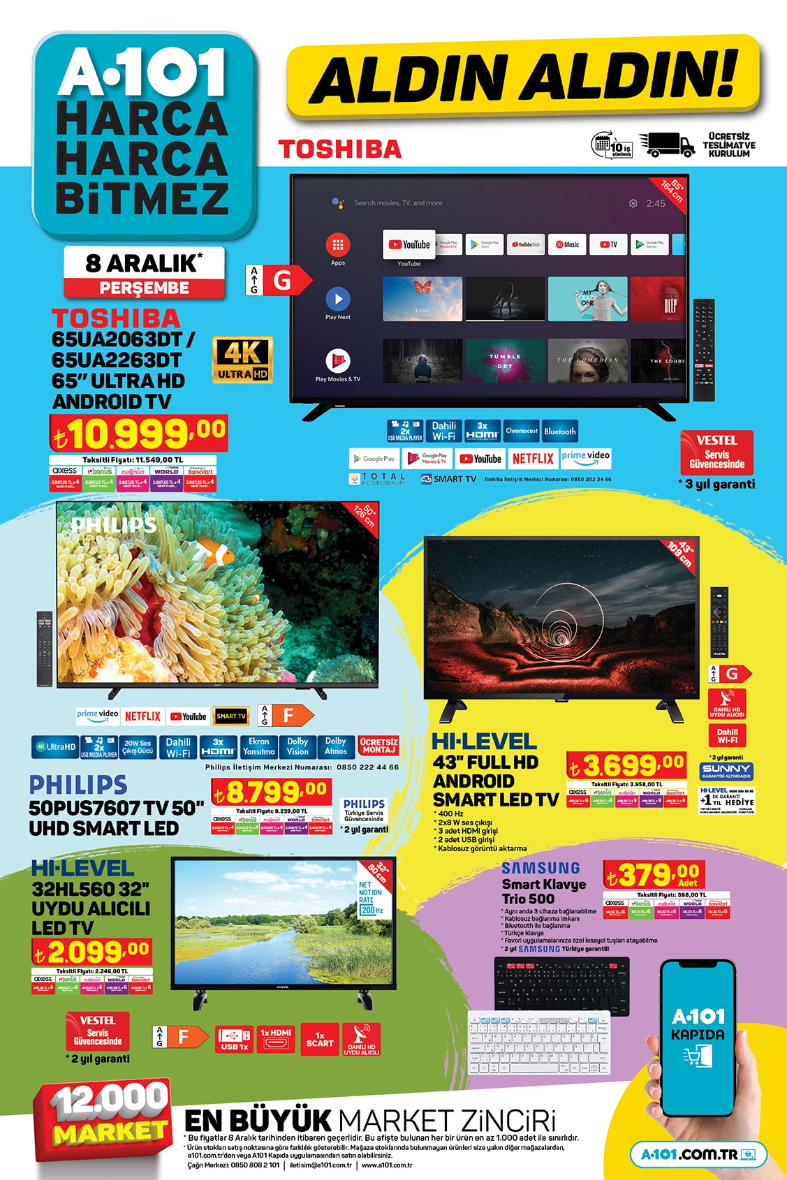 A101 online aktüel kataloğu belli oldu! Oto cam sileceği 24 TL, araç el süpürgesi 139 TL! 8 Aralık 2022 fiyat listesi