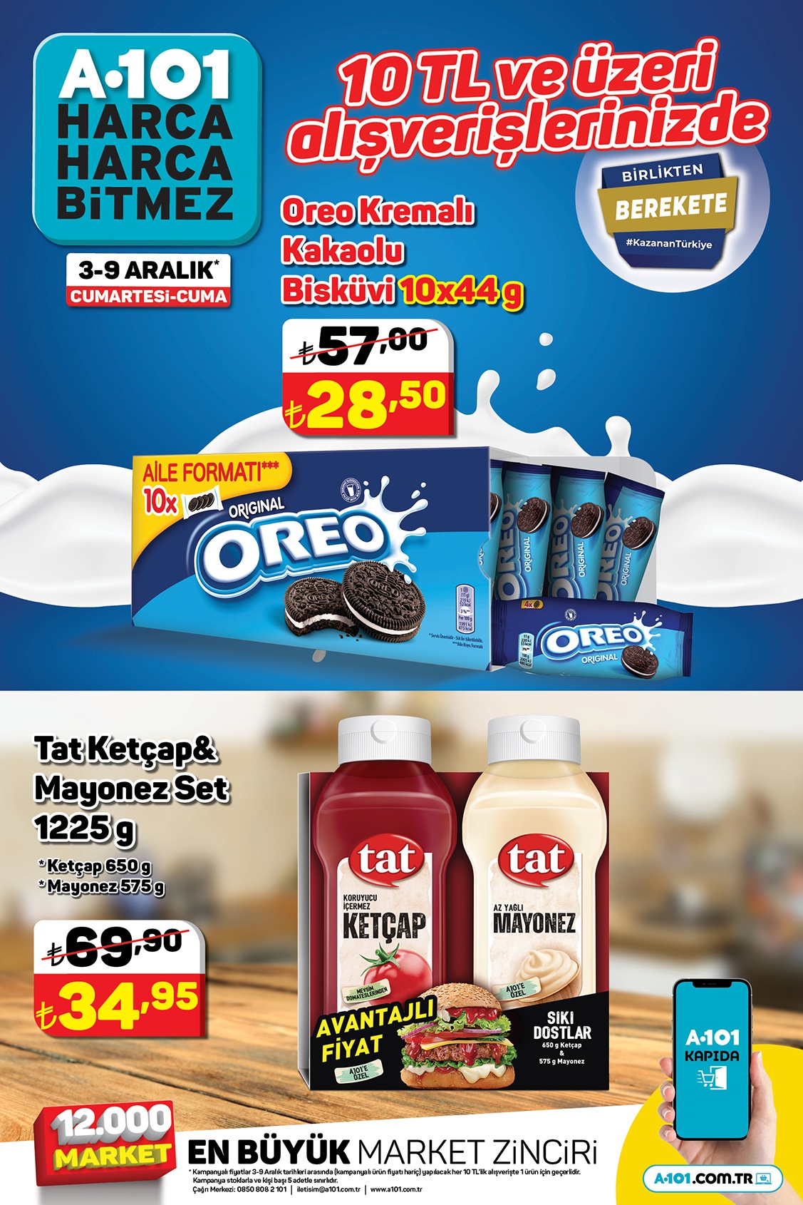 A101 de yüzde 45 e varan indirim! Şampuan çeşitleri 34 TL, 100 lü bulaşık tableti 249 TL! 6 Aralık 2022 fiyat listesi