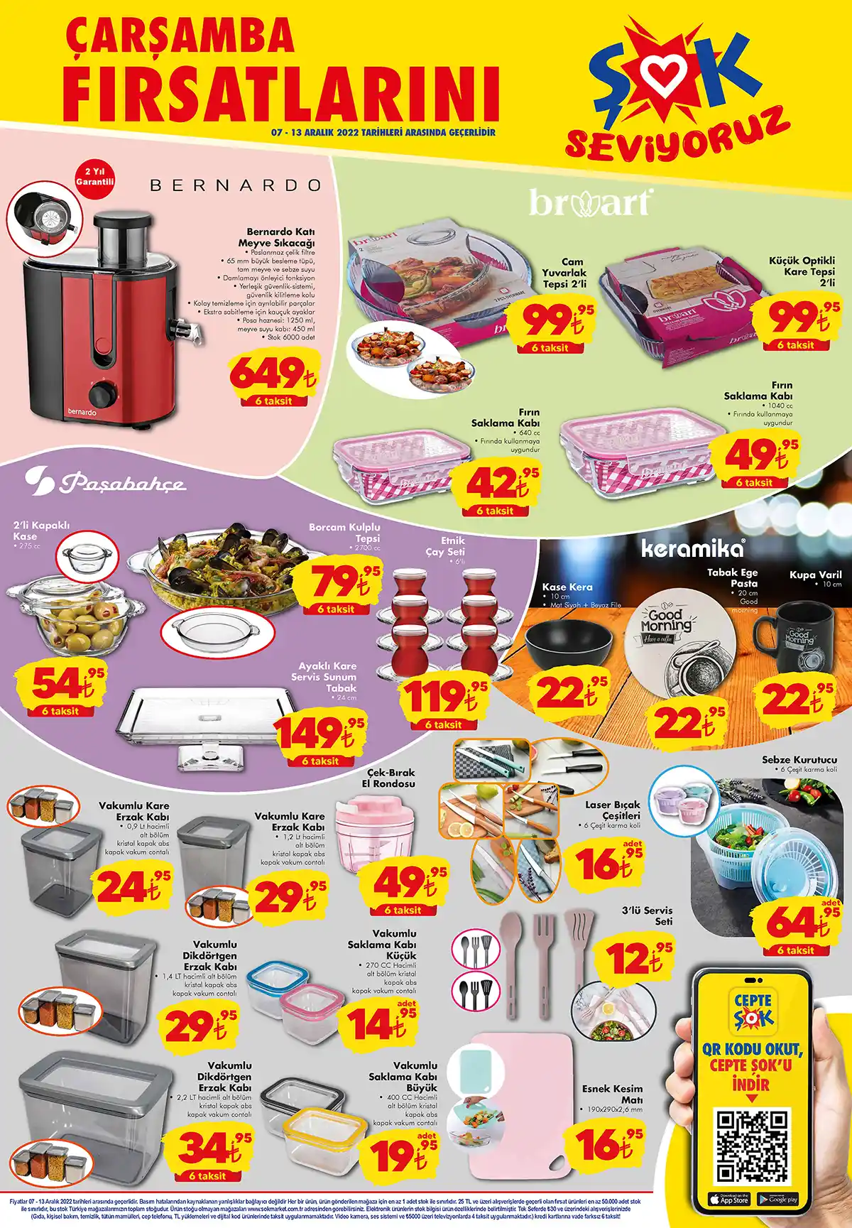 ŞOK Market te Simbo süpürge 899 TL, Asperox temizleyici 29 TL, bebek bezi 169 TL! ŞOK kataloğu 7 Aralık 2022