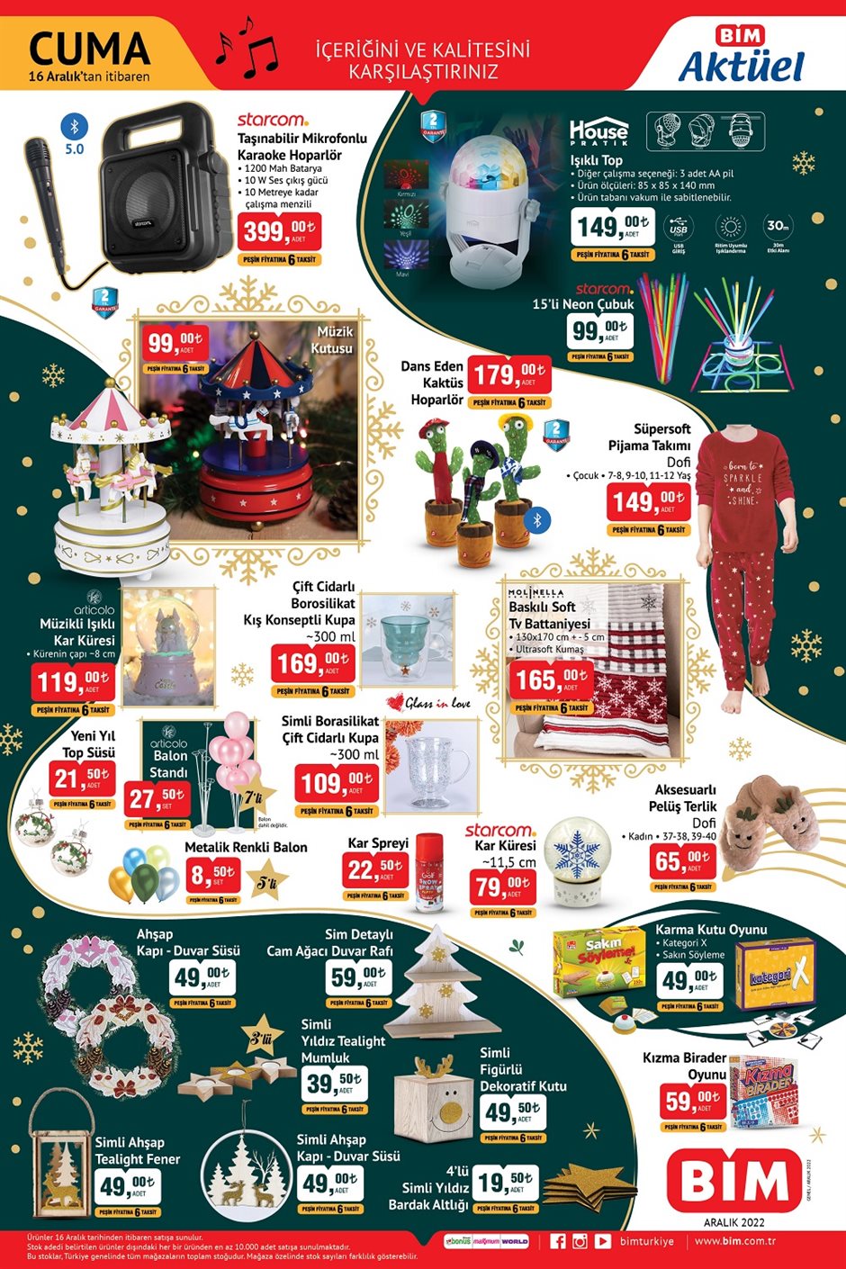 BİM de Stanley termos 599 TL, Oppo A16 4.199 TL, RedMi 9C 3.649 TL! BİM kataloğu 16 Aralık 2022 fiyat listesi