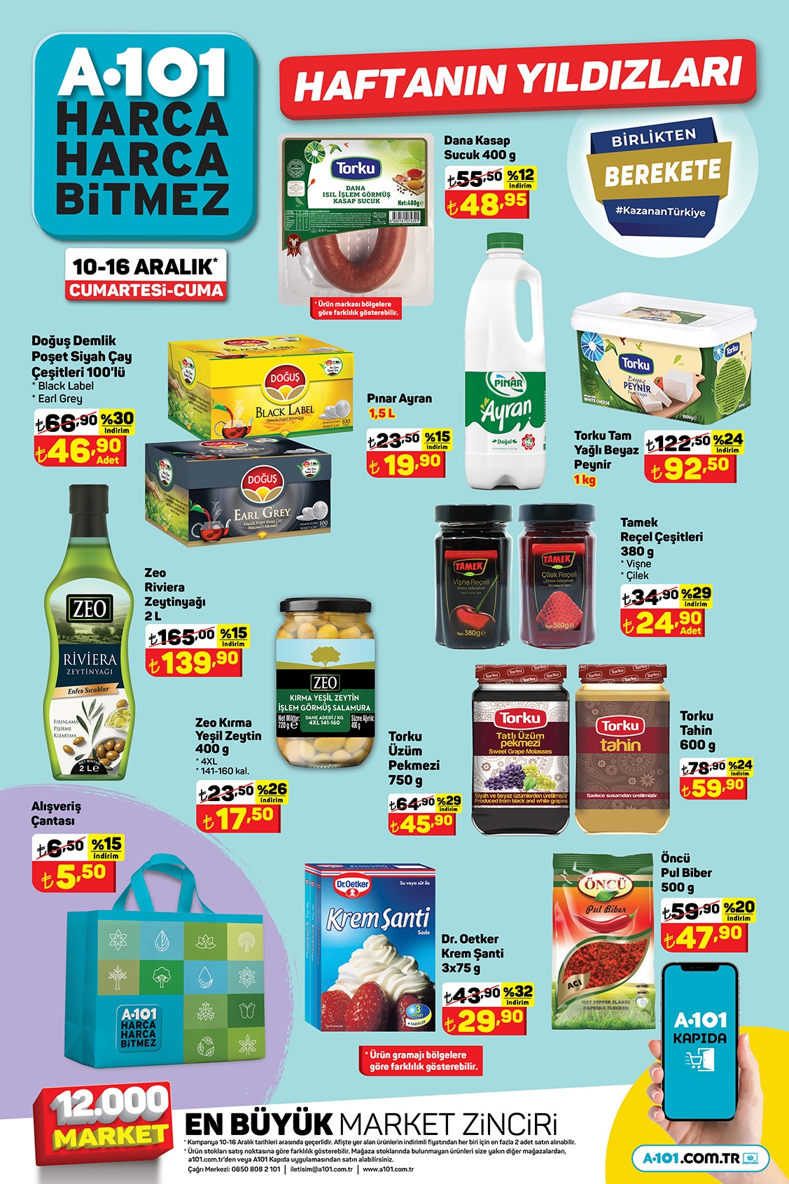 A101 de yüzde 30 a varan indirim! Finish bulaşık makinesi parlatıcısı 19 TL, Tursil 115 TL! 15 Aralık 2022 fiyat listesi