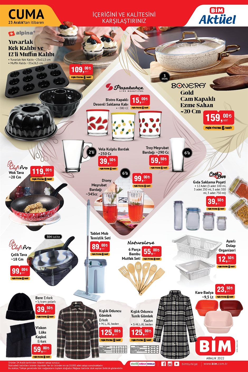 Aktüel ürünler az evvel açıklandı! BİM de Radyatör antifriz 69 TL, oto cam suyu 39 TL! BİM 23 Aralık 2022 fiyat listesi