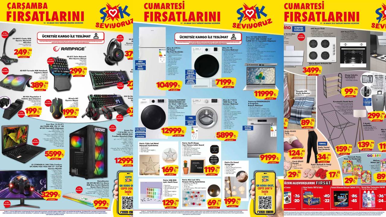 Şok markette satılan uygun fiyatlı 20 teknolojik ürün... İşte 16 Aralık 2022 fiyat listesi...