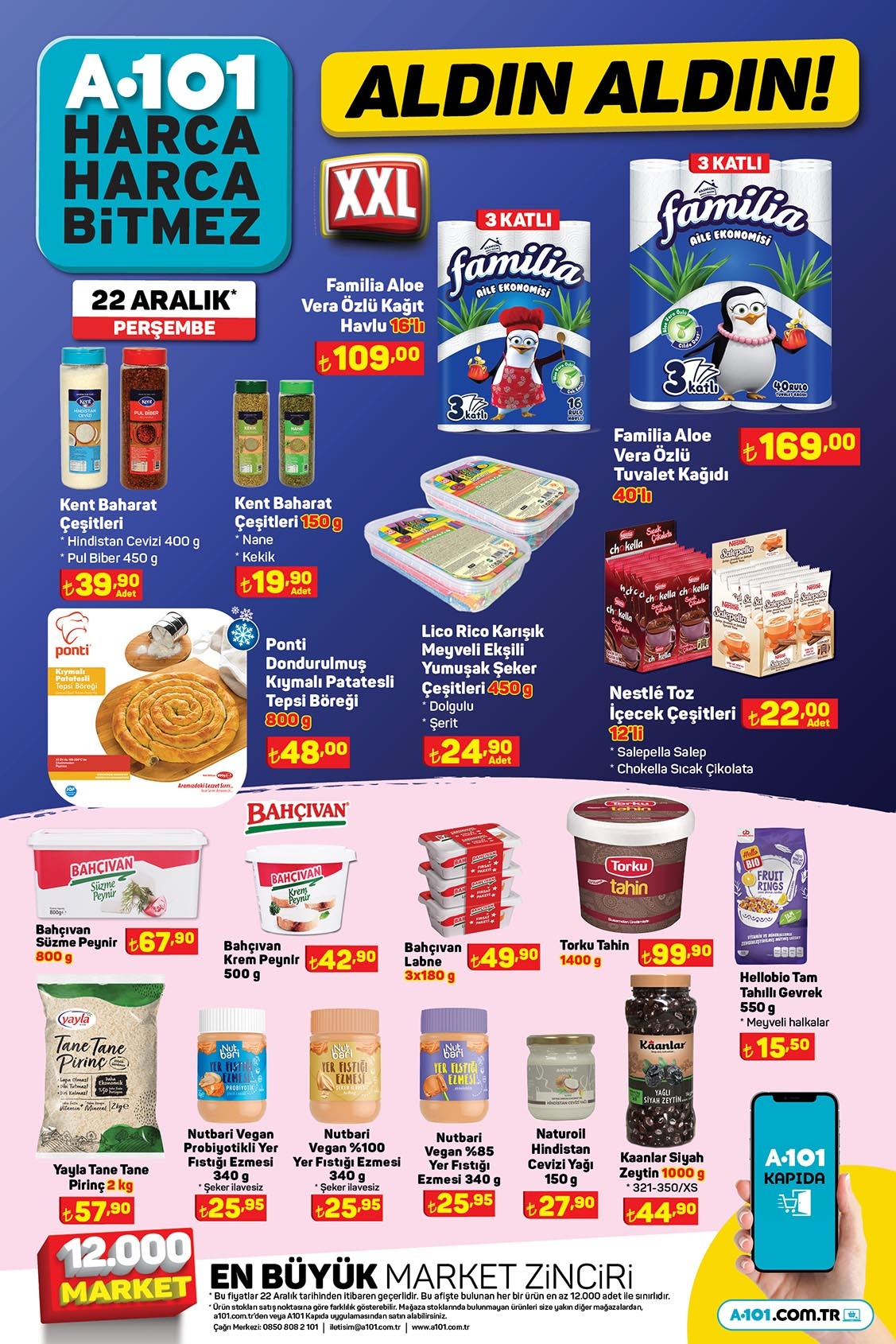 A101 online kataloğunda yılbaşı ağacı 79 TL, yılbaşı kupa ve çerezlik 19 TL! A101 kataloğu 22 Aralık 2022 fiyat listesi