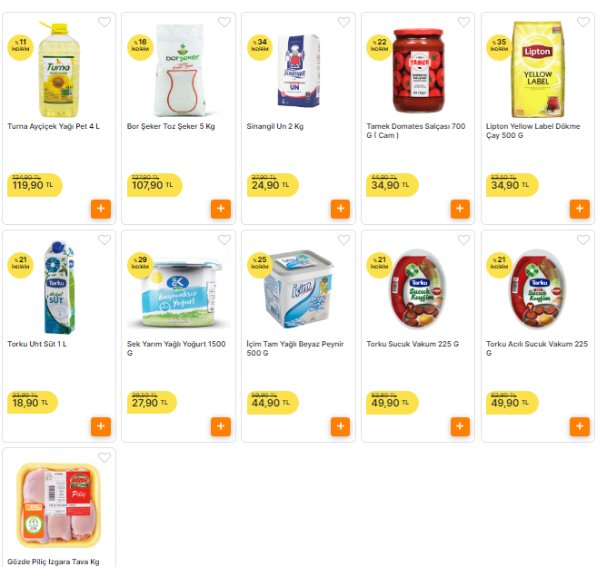 Migros ta 5 kg şeker 107 TL, 2 kg un 24 TL, 4 kilo ayçiçek yağı 119 TL! Yetişen kapıyor! 20 Aralık 2022 fiyat listesi