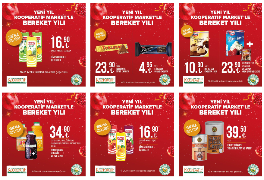 Yıl sonunda son kampanya! Tarım Kredi yeni kataloğunu az evvel açıkladı! 27 Aralık 2022 fiyat listesi