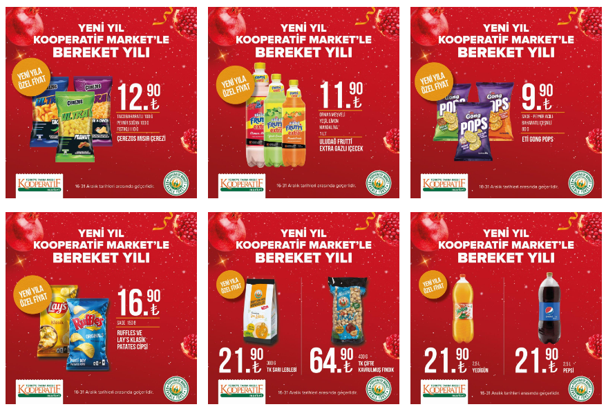 Yıl sonunda son kampanya! Tarım Kredi yeni kataloğunu az evvel açıkladı! 27 Aralık 2022 fiyat listesi