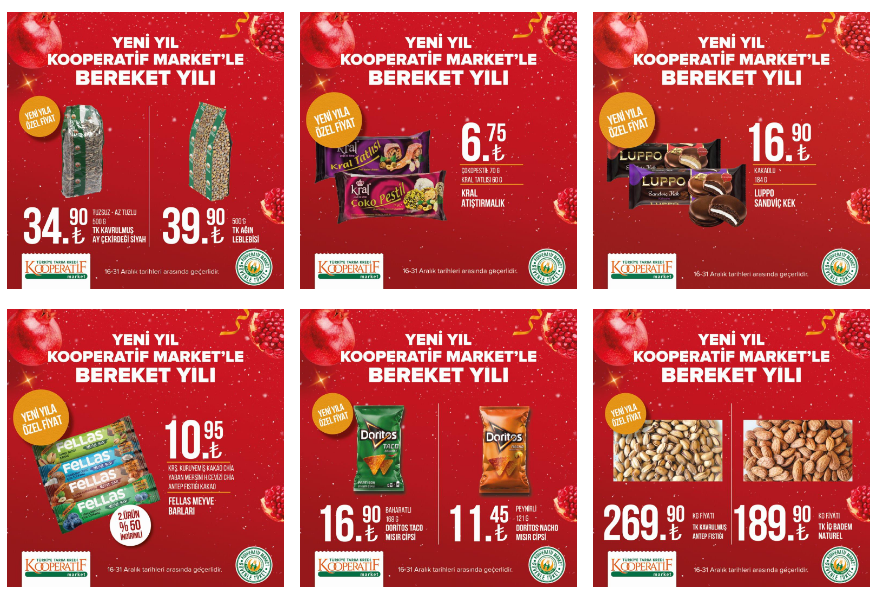 Yıl sonunda son kampanya! Tarım Kredi yeni kataloğunu az evvel açıkladı! 27 Aralık 2022 fiyat listesi