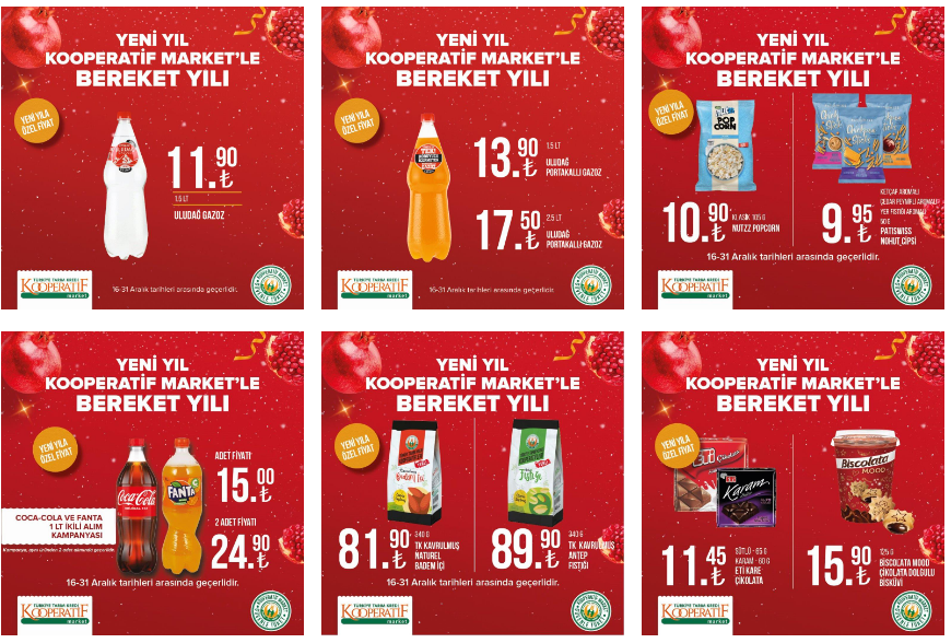 Yıl sonunda son kampanya! Tarım Kredi yeni kataloğunu az evvel açıkladı! 27 Aralık 2022 fiyat listesi