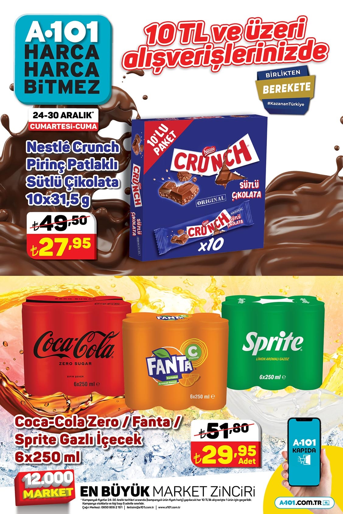 A101 de 1 kg çay 62 TL, fındık 21 TL, sucuk 46 TL, peynir 72 TL! A101 online kataloğu 28 Aralık 2022 fiyat listesi