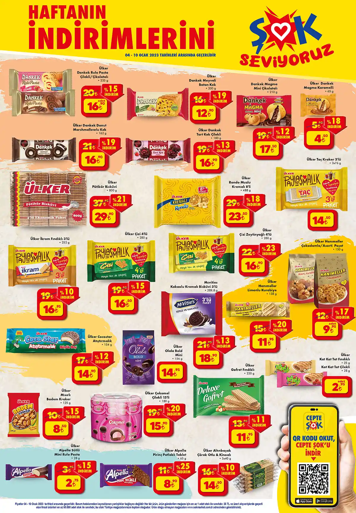 ŞOK Market te yüzde 50 ye varan indirimler az evvel duyuruldu! 1 lt. zeytinyağı 79 TL! ŞOK 4 Ocak 2023 fiyat listesi