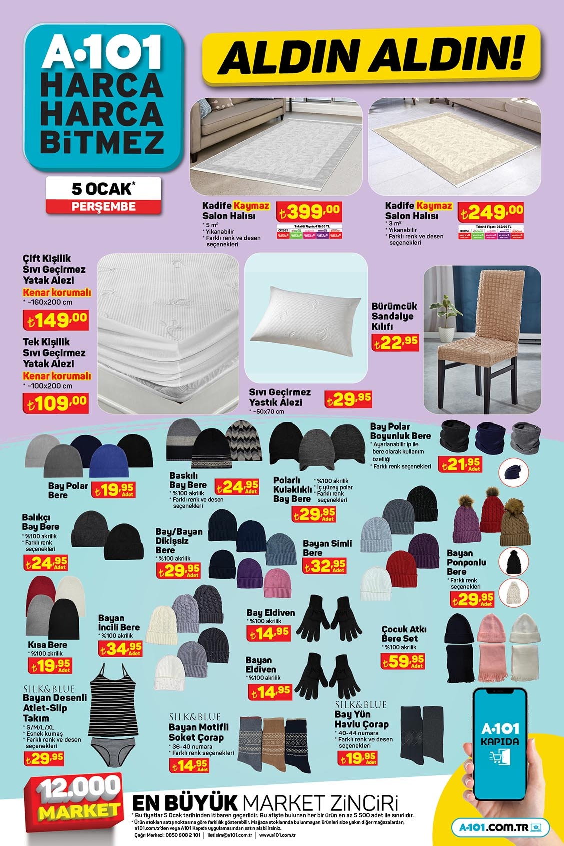 A101 Sleepy çocuk bezi 179 TL, Fairy Power sprey 39 TL, Kütahya fincan 149 TL! A101 kataloğu 5 Ocak 2023 fiyat listesi