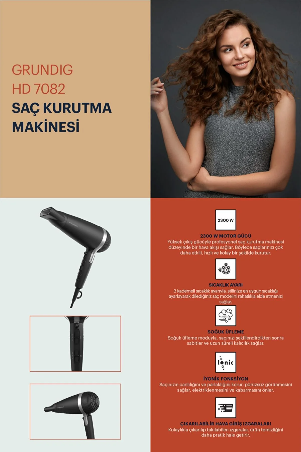 Grundig saç kurutma makinesinde fırsat! 499 TL’ye düştü! İşte 6 Ocak 2023 Fiyat Listesi