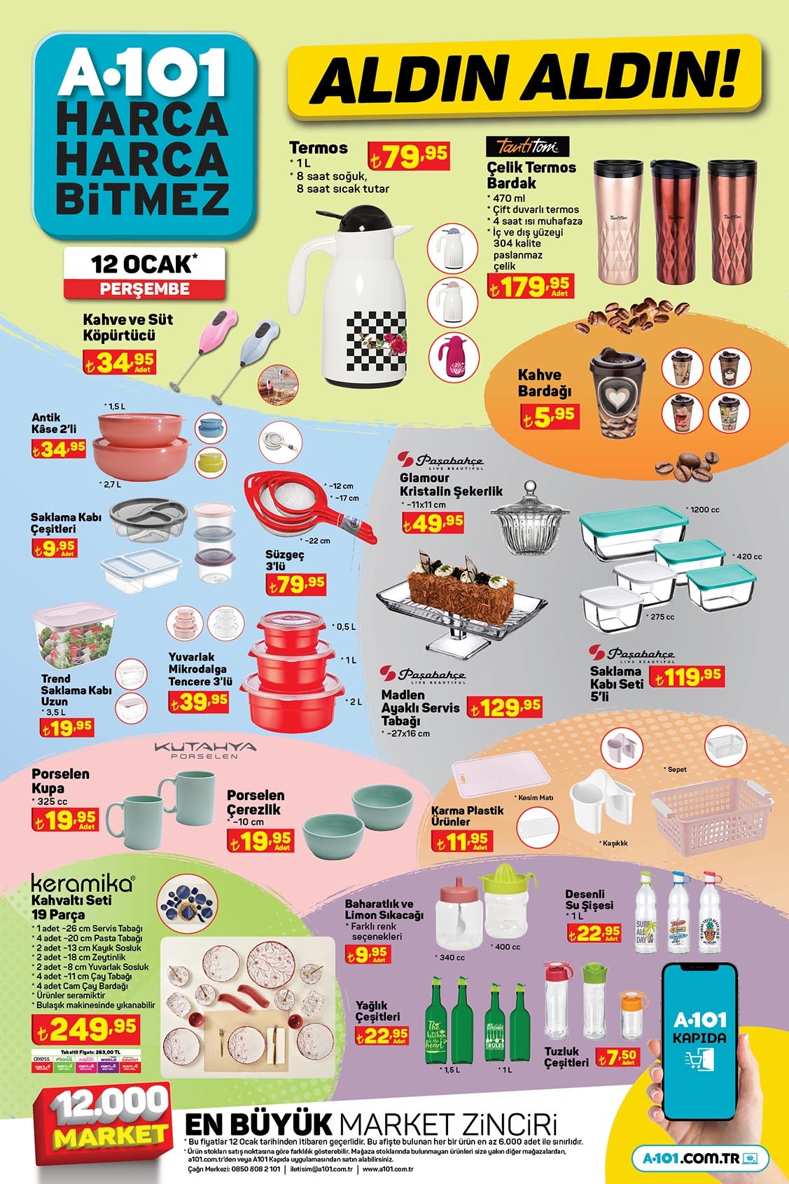 A101 de çamaşır kurutmalığı 159 TL, ütü masası 279 TL, çamaşır suyu 29 TL! A101 12 Ocak 2023 fiyat listesi