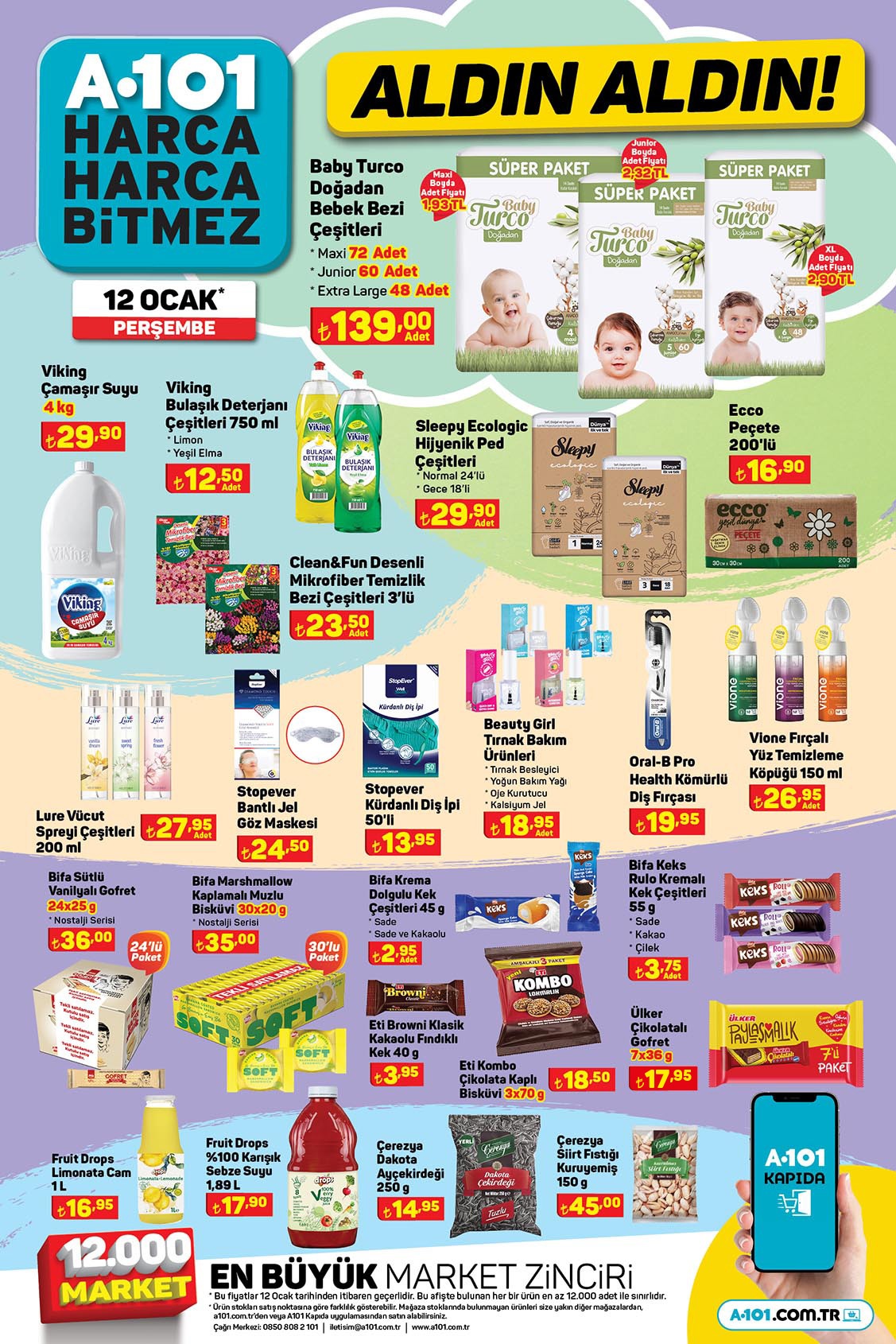 A101 de çamaşır kurutmalığı 159 TL, ütü masası 279 TL, çamaşır suyu 29 TL! A101 12 Ocak 2023 fiyat listesi