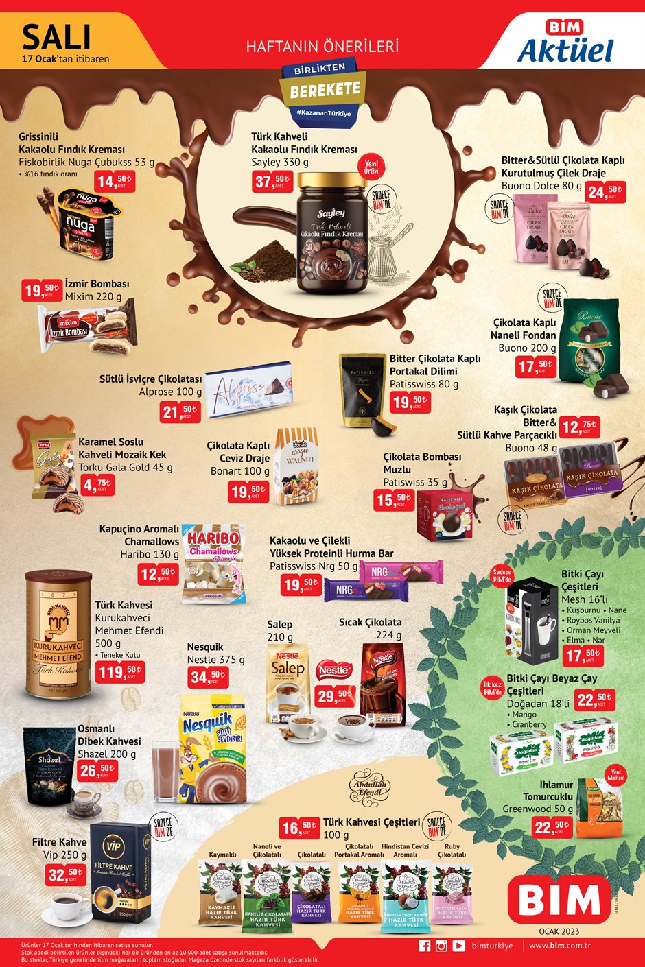 BİM de aylık bebek bezi 189, 12 lı tuvalet kağıdı 45, 5 lt ABC yumuşatıcı 52 TL! BİM 17 Ocak 2023 fiyat listesi