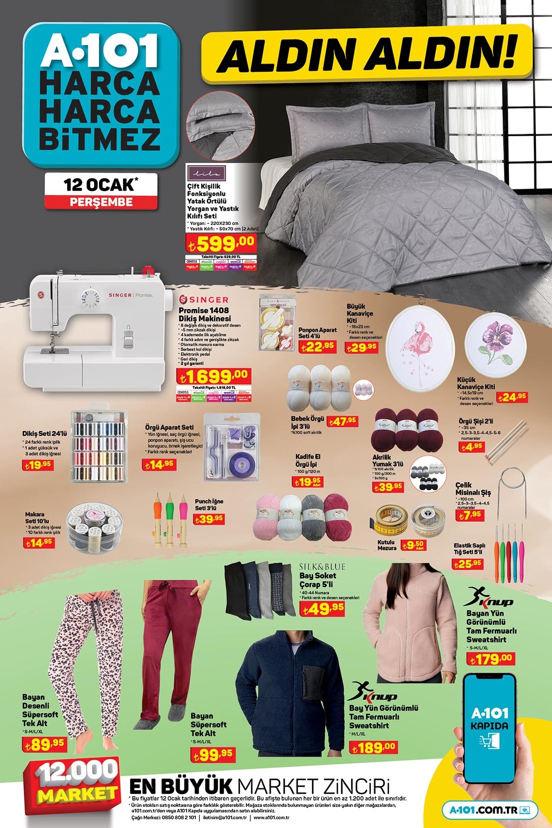 A101 kampanyalı ürünleri raflara peş peşe dizdi! Çamaşır suyu 29 TL ye düştü! A101 kataloğu 12 Ocak 2023 fiyat listesi