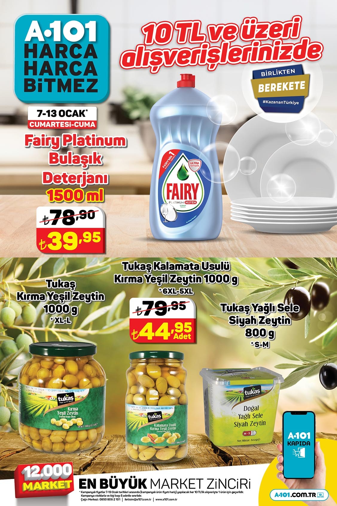 A101 de 3 litre Perwoll deterjan 79 TL, 2.5 kg mercimek 56 TL! A101 indirimli aktüel ürünler 13 Ocak 2023 fiyat listesi