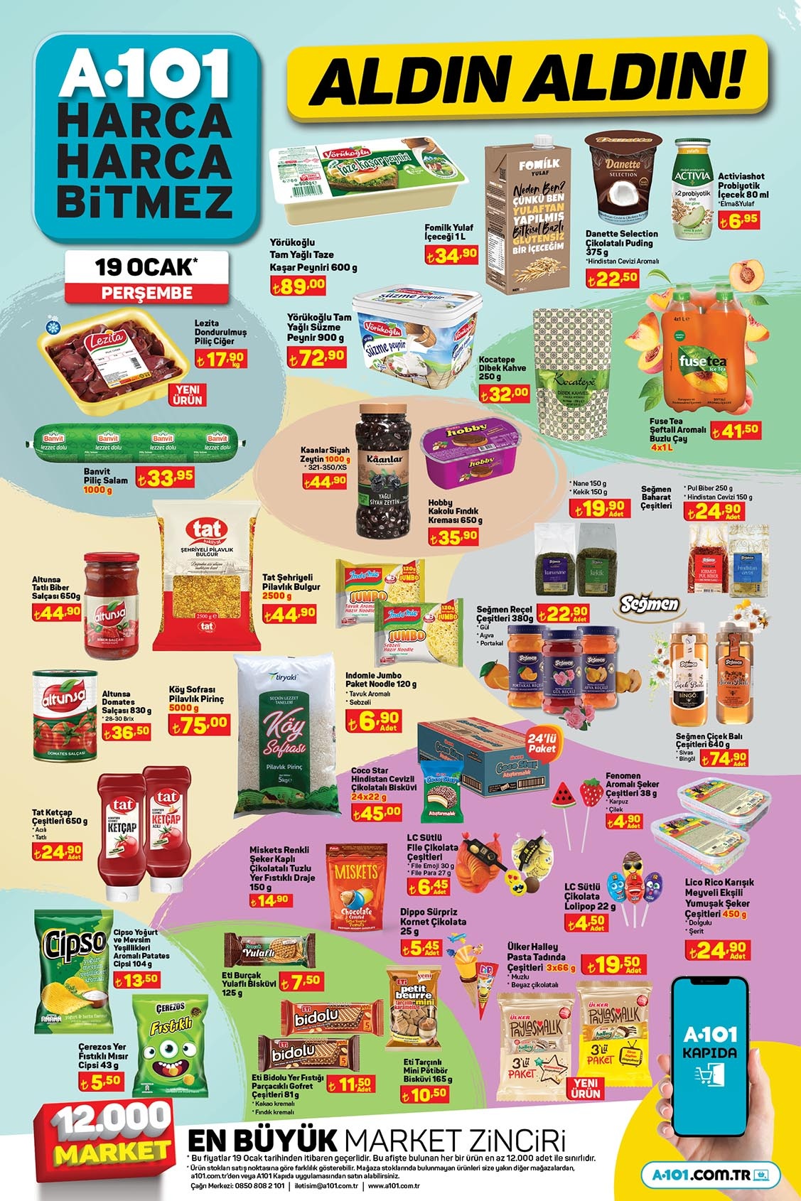 A101 de 4 kg Yetiş çamaşır suyu 49 TL, elektrikli süpürge 949 TL! A101 online aktüel kataloğu 19 Ocak 2023 fiyat listesi