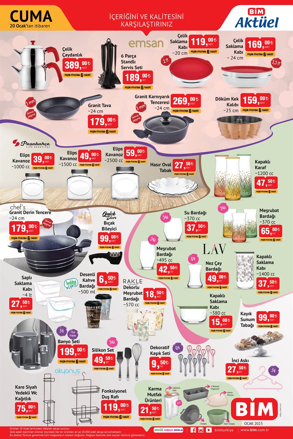 BİM de robot süpürge 4.499 TL, elektrikli bisiklet 6.499 TL! BİM online kataloğu 20 Ocak 2023 fiyat listesi